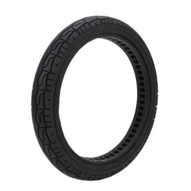 Imagem de banapoy Pneu Sólido 16x2.125, Pneu de Borracha Antifuro à Prova de Explosão de 16 Polegadas Com Amortecimento Aprimorado para Scooters Elétricos, Bicicleta Elétrica, Roda de Bicicleta