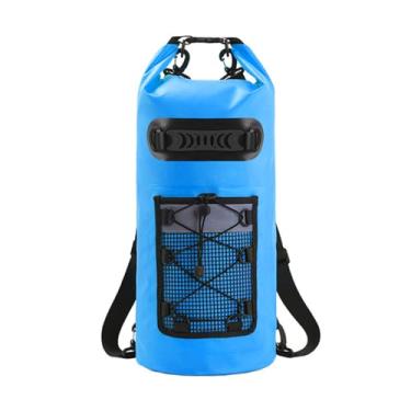Imagem de Mochila Seca Flutuante 20L PVC Bolsa de Deriva para Rafting e Pesca