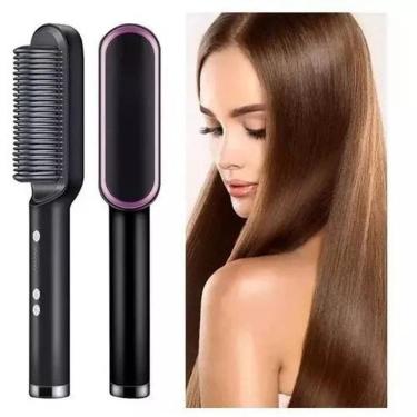 Imagem de Escova Alisadora Anion Hair Pro 3 Em 1 Bivolt Voltagem