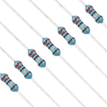 Imagem de YOKIVE 100 peças de resistores de 22 Ohm, resistor fixo de filme metálico de 1/4W (0,25 W), resistores de tolerância +/-1%, certificado ROHS