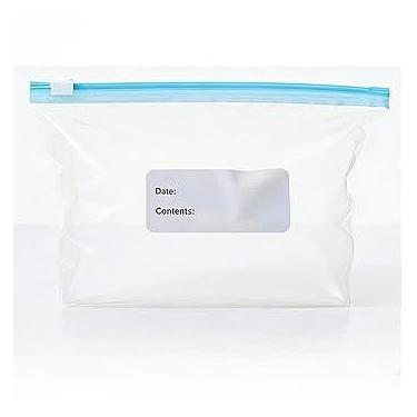 Imagem de Kit 20 Sacos Herméticos Para Armazenar Alimentos Reutilizável Congelador saco congelar(M - 15pçs(15CMX23CM))