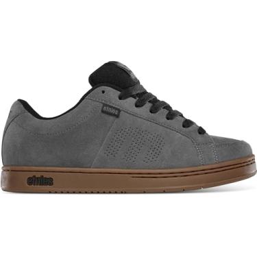Imagem de Etnies Tênis de skate Kingpin masculino, feminino 2, Cinza/Preto/Goma, 6