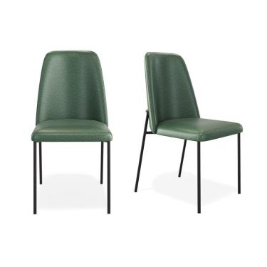 Imagem de Conjunto 02 Cadeiras Livia Courissimo - Ssx Multicoisas Verde