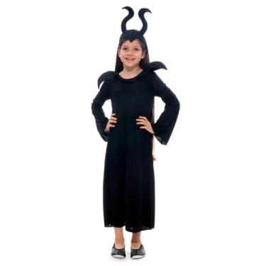 Imagem de Fantasia de Halloween MalÃ:copyright:vola Rainha Má Infantil c/ Tiara