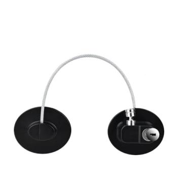 Imagem de Corrente de aço inoxidável, corrente de trinco de porta, corrente de porta, kit de corrente de fácil instalação, ferragens domésticas para armários, cercas, alojamento de viagem, portas residenciais