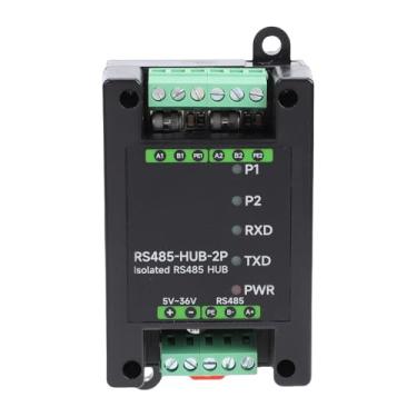 Imagem de Asixxsix Hub RS485 Isolado Industrial, Expande Subportas RS485 por Meio da Porta Masters, Suporta Funções de Isolamento de Extensão de relé, Com Ampla Taxa de Transmissão