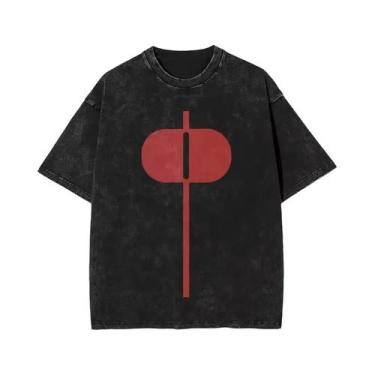 Imagem de Camiseta Gráfica Masculina Retro Invencível Com Estampa De Desenho Ani