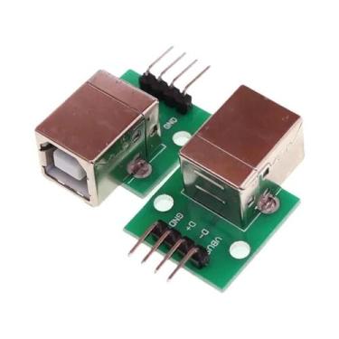 Imagem de Adaptador Conversor Micro Mini USB Fêmea Macho Para Conector De Pino D