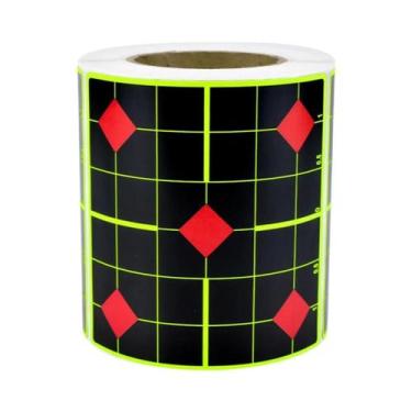 Imagem de Alvos De Tiro Em Forma De Diamante Vermelho 200 Peças 3 Polegadas Quad