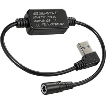 Imagem de SZCHXSDZ Carregador adaptador de jaqueta aquecida, cabo intensificador de tensão USB para Metabo, Milwaukee, Dewalt, Makita, Snap-on, Revean, Craftsman, Ryobi, rígido, AEG (cabo USB Step-Up funciona