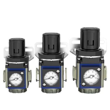 Imagem de 1 peça de tratamento pneumático tipo GAR GR Series Regulater GR200-08 FRL regulador de pressão de ar GR200-06/300-10/400-15 medidor de pressão (GR300-08)