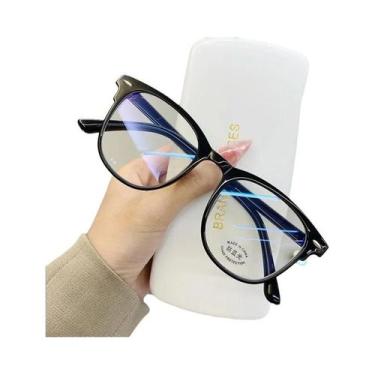 Imagem de Óculos De Computador Unissex Transparentes Com Bloqueio De Luz Azul, A