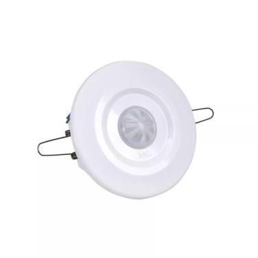 Imagem de Sensor De Presença Teto Embutir Fotocélula Branco Mpt-40EF Margirius