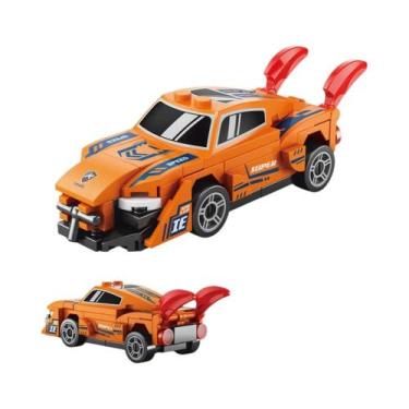 Imagem de Conjunto De Brinquedos De Blocos De Montar Com 12 Carros De Puxar Para