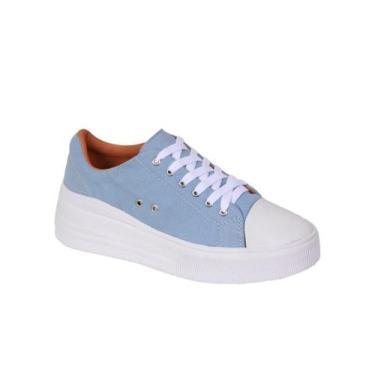 Imagem de Tenis Casual Keder Lancamento, Azul, 38