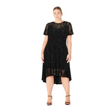 Imagem de City Chic Vestido feminino plus size - Gwendolyn, Preto, 25 Plus Size