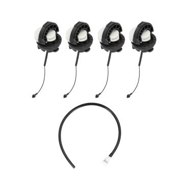 Imagem de Phefop Kit de Mangueira de Escape Com Tampa de Tanque de Combustível de Gás, Tampa de Combustível e óleo, Material ABS Profissional para Motosserra 029 MS310 039 MS390, Com Design