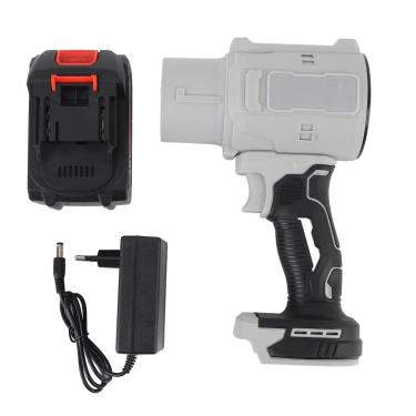 Imagem de Ventilador de folhas sem fio, pequeno, 130000rpm, portátil, elétrico, mini ventilador a jato com carregador e bateria de 21,8ah, para teclado de carro (Plugue UE)