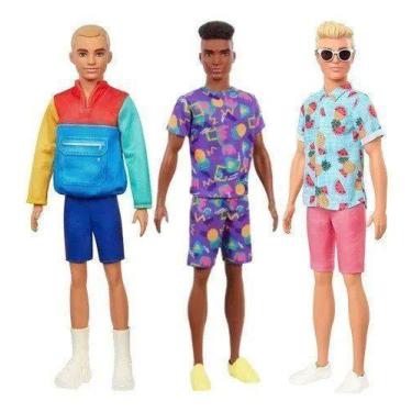 Imagem de Boneco Ken Fashionista Sortido Unitário DWK44 Mattel, Única, Único