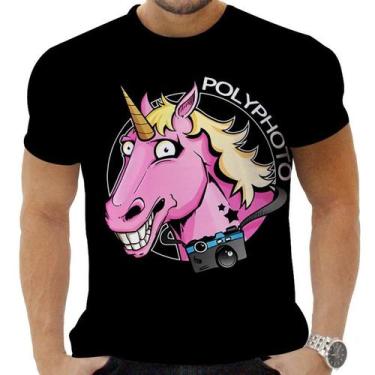 Imagem de Camiseta Camisa Personalizada Animal Mágico Unicórnio 1 - Obds Co, BAB