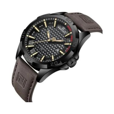 Imagem de Relógio Esportivo Masculino De Quartzo NAVIFORCE À Prova De Choque E Á