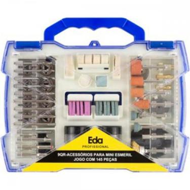 Imagem de Acessorios Para Mini Esmeril Eda Com 145 Pecas 9Qr