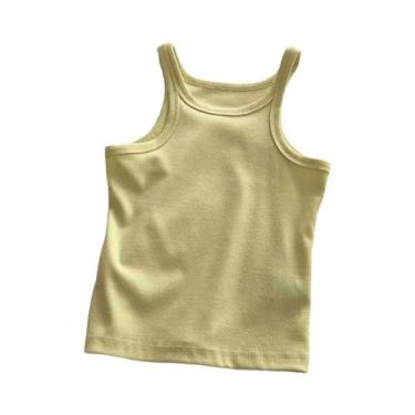 Imagem de Top Cropped Sexy Feminino Camisola De Verão Roupas Esportivas Pretas E