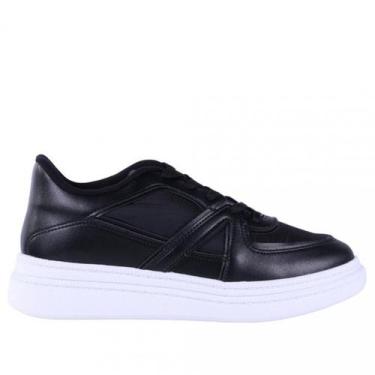 Imagem de Tênis Feminino Moleca Casual 5816108, Preto, 36