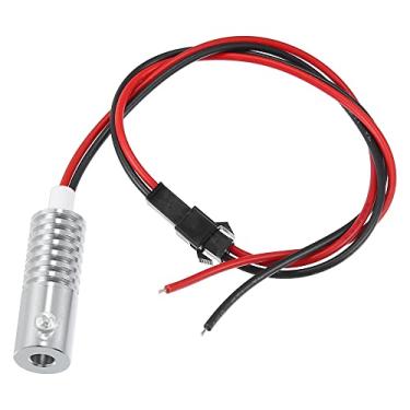 Imagem de ACROPIX Iluminador de fonte de luz de alumínio LED de 5 mm 0,5 cm 12V 2W para carro DIY branco - Pacote com 1