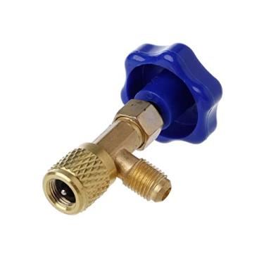 Imagem de Válvula de torneira CA automática 1/4 para refrigerante a gás R22 R134a R410A 1 peça