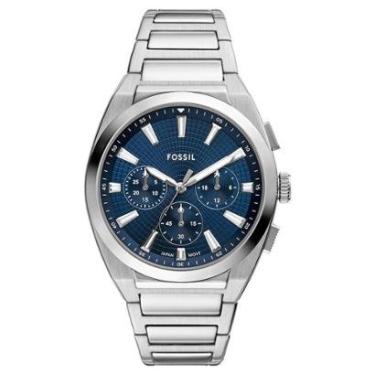 Imagem de Relógio Fossil Masculino Everett Prata - FS6104/1AN-Masculino