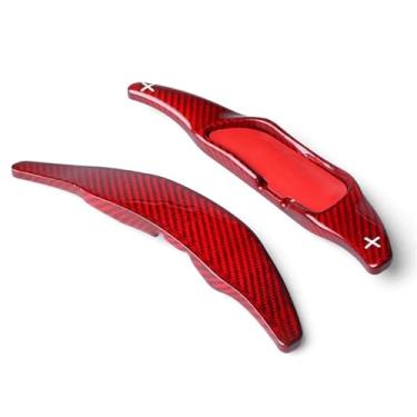 Imagem de Pás de mudança de carro, para Benz, para AMG A45 C63 E63 S65 CLA45 CLS63, para GLC GLS63 W176 W205 S205 W213 Roda de direção de carro Pá de volante