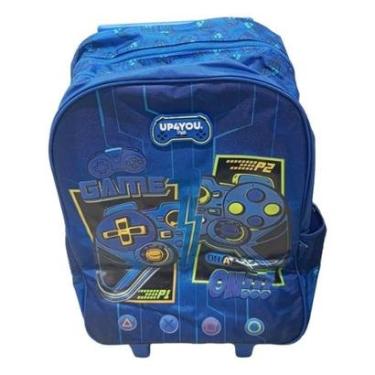 Imagem de MOCHILA LUXCEL INFANTIL UP4YOU GAME COM RODAS IC42092UP-Masculino