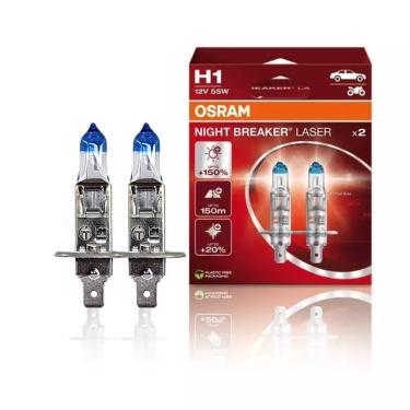 Imagem de Lampada Osram H1 12V 55W Night Breaker Laser