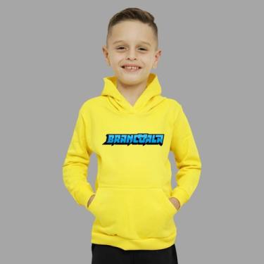 Imagem de Blusa De Frio Brancoala Moletom Infatil Youtuber Agasalho - MB Sport, 