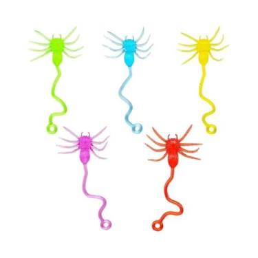 Imagem de Brinquedo Adesivo De Parede Para Crianças: Aranha, Abóbora E Esqueleto