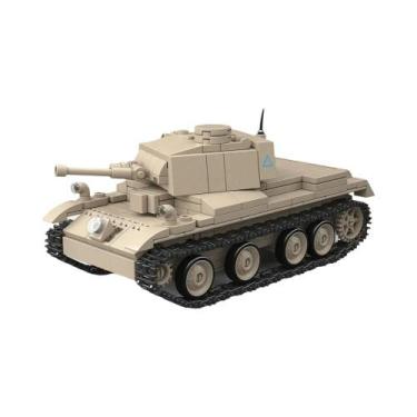 Imagem de Blocos De Montagem De Modelo De Tanque Militar Da Segunda Guerra Mundi