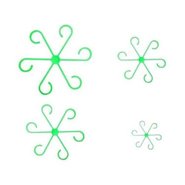 Imagem de Clipes De Suporte Para Hastes De Plantas, Fixadores De Ramos Hidropôni