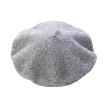 Imagem de Boina Feminina Vintage De Inverno, Chapéu Casual Quente De Outono Para