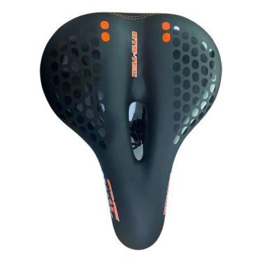 Imagem de Selim Bike Banco Para Bicicleta Largo Vazado Confortável - Gts Tec