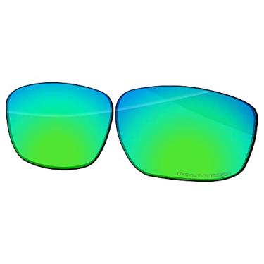 Imagem de Ensky Lentes de reposição HardyShield para óculos de sol Oakley Valve New 2014 OO9236, Viridian - Estampa polarizada, Valve New 2014