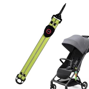 Imagem de Refletor de mochila | Recarregável por USB de alta visibilidade | Tiras refletoras de segurança para crianças para caminhadas, caminhadas noturnas, ciclismo, deslocamento, de roupas de bicicleta