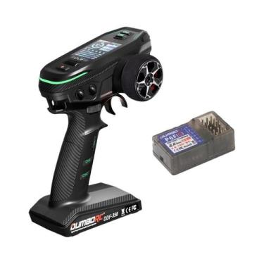 Imagem de Transmissor RC De 10 Canais Com Receptor Gyro E Volante De Metal Para 