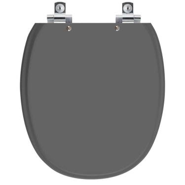 Imagem de Assento Sanitário Soft Close Ascot Cinza Quartzo Para Vaso Ideal Standard