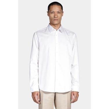 Imagem de Camisa Aramis Manga Longa Regular 100 Maquinetada Branco-Masculino