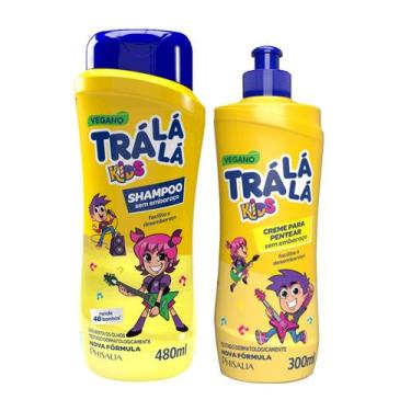 Imagem de Kit Shampoo + Creme de Pentear Sem Embaraço Trá Lá Lá Kids