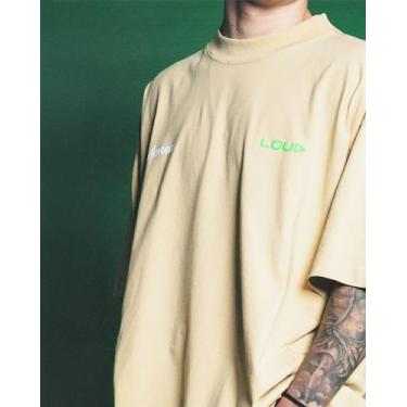 Imagem de Camiseta Huge Bege Approve X Loud Tamanho:PCor:Bege, P, Bege