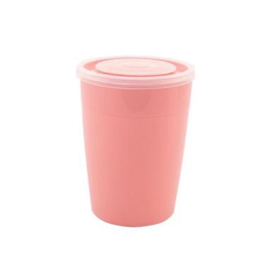 Imagem de Copo Com Tampa De Plástico Vedação Total Para Crianças 250ml BPA Free 