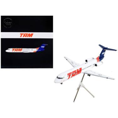 Imagem de Miniatur Avião GeminiJets TAM Linhas Aéreas Fokker 100 1:400