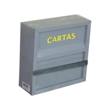 Imagem de Caixa De Correio Grade 24X24X09 Metal - METALFER